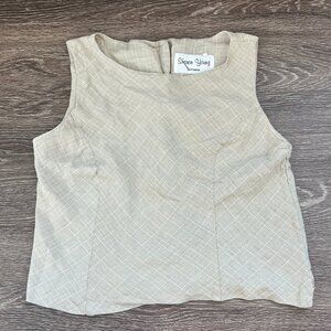Vintage Sharon Young Sportswear S Old Money Corporate Chic VTG Americana Vest